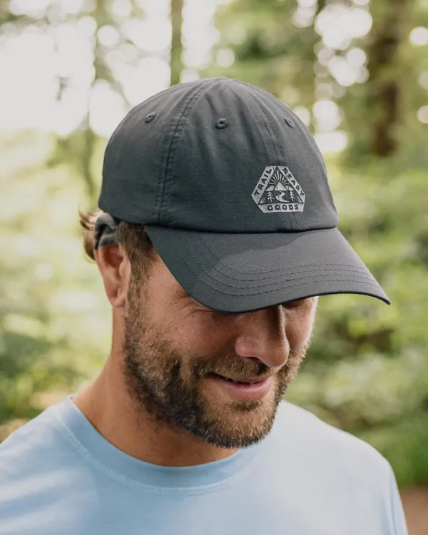 Store Passenger Active Organic 6 Panel Cap Black