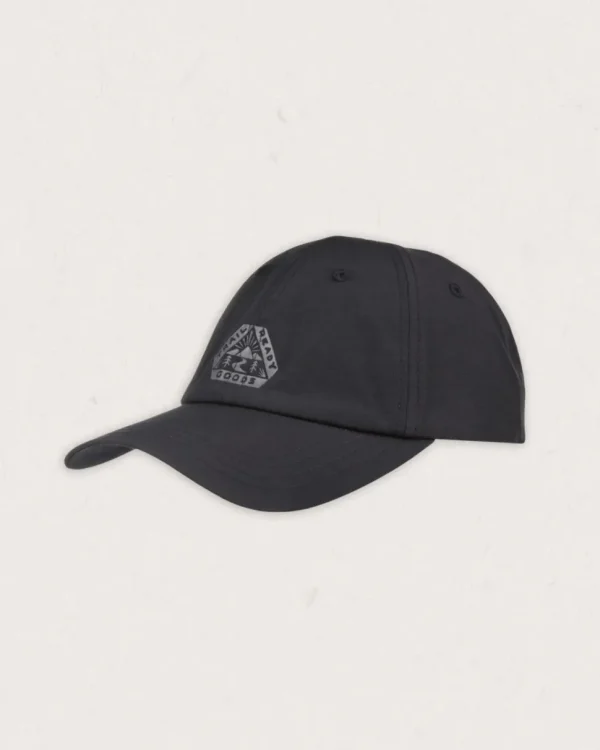 Store Passenger Active Organic 6 Panel Cap Black