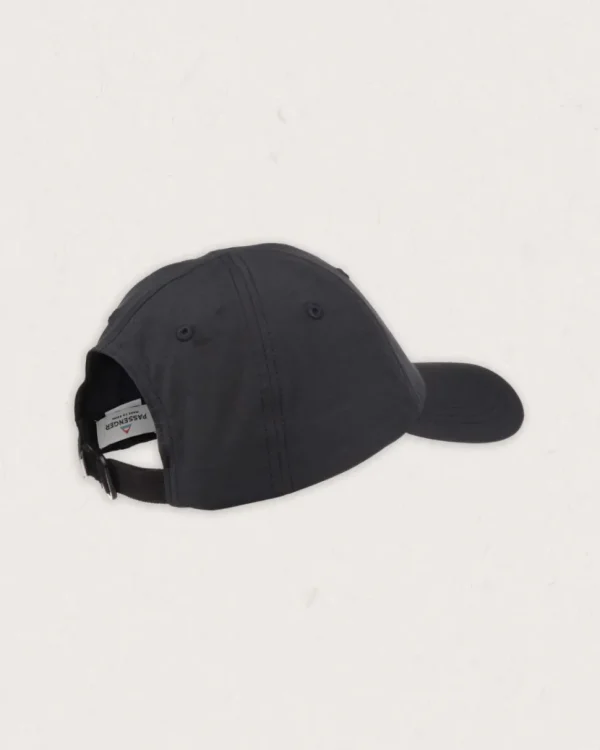Store Passenger Active Organic 6 Panel Cap Black