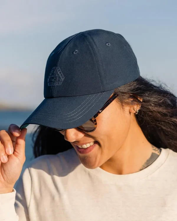 Sale Floris van Bommel Active Recycled 6 Panel Cap Dark Denim