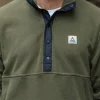 Fashion Passenger Adrift Recycled Polar Fleece Khaki
