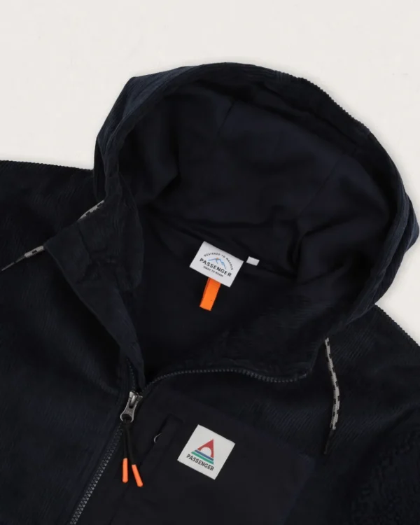 Flash Sale Floris van Bommel Adventure Recycled Deep-Pile Sherpa Fleece Deep Navy