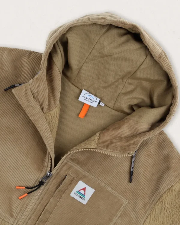 Shop Floris van Bommel Adventure Recycled Deep-Pile Sherpa Fleece Biscuit