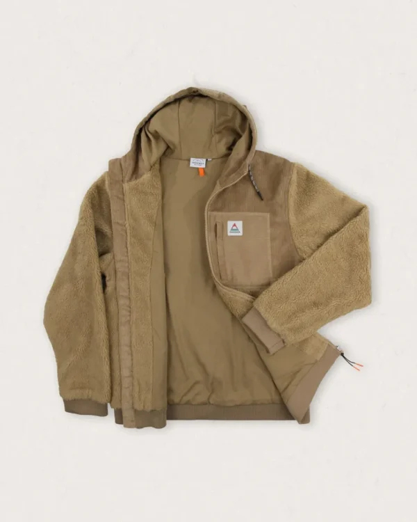 Shop Floris van Bommel Adventure Recycled Deep-Pile Sherpa Fleece Biscuit
