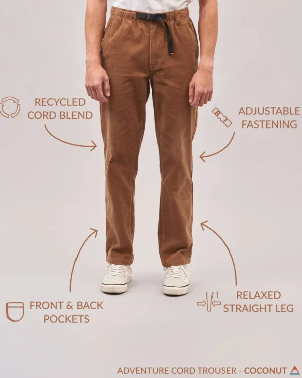 Best Sale Floris van Bommel Adventurer Cord Pants Coconut