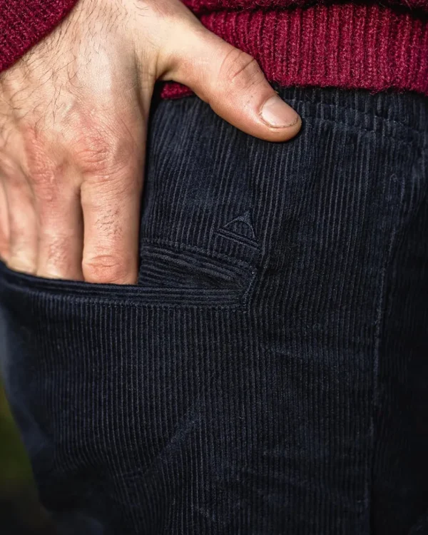 Online Floris van Bommel Adventurer Cord Pants Deep Navy