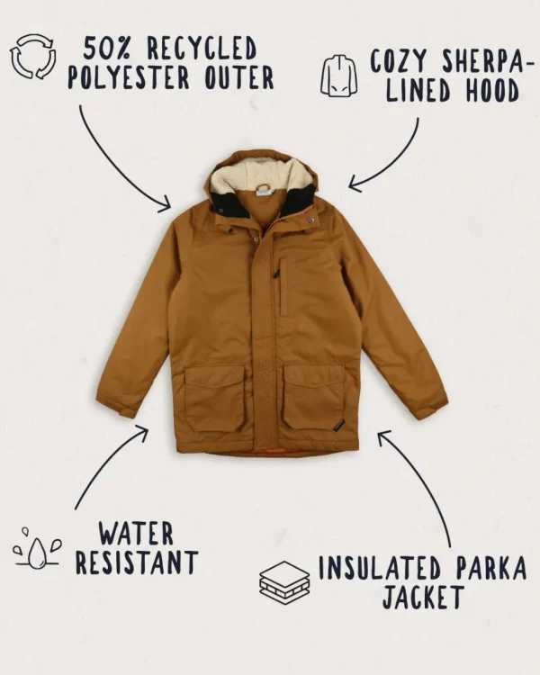 Fashion Passenger Alaska Recycled Jacket Rubber
