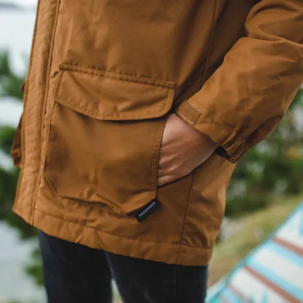 Fashion Passenger Alaska Recycled Jacket Rubber