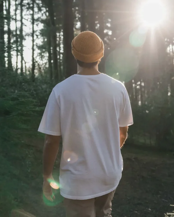 Sale Passenger Alp Recycled Cotton T-Shirt White