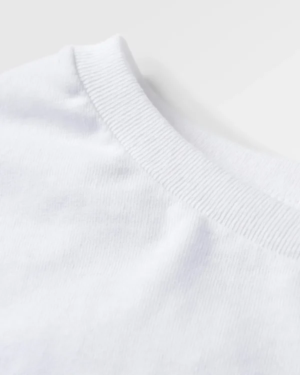 Sale Passenger Alp Recycled Cotton T-Shirt White