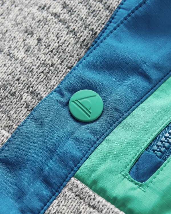 Outlet Passenger Amber Recycled Polartec® Fleece Grey Marl