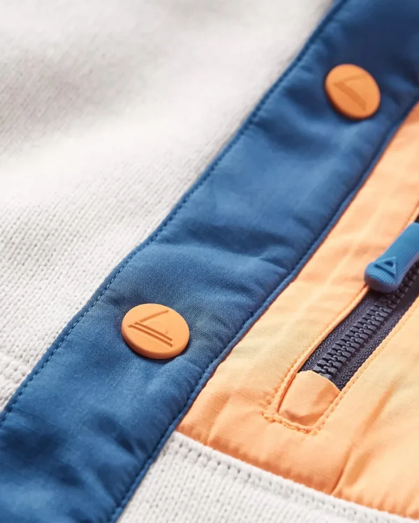 Clearance Passenger Amber Recycled Polartec® Fleece Vintage White