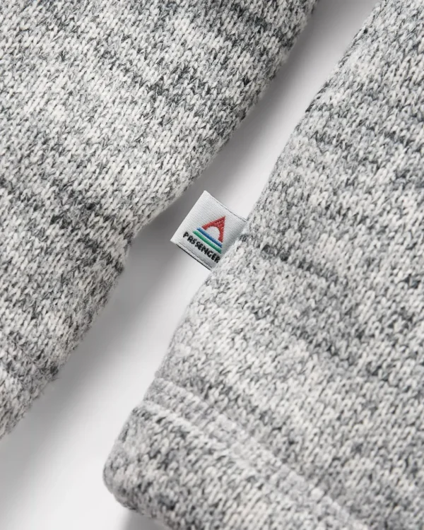 Outlet Passenger Amber Recycled Polartec® Fleece Grey Marl