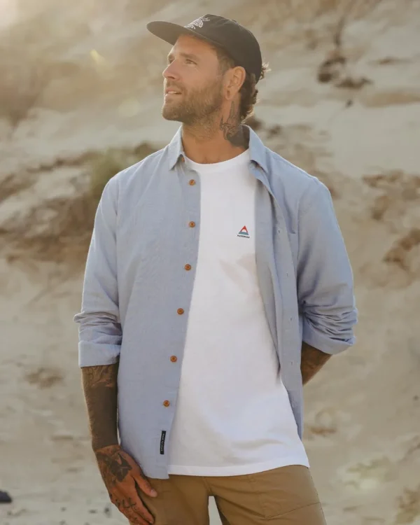 New Passenger Arica Organic Shirt Chambray