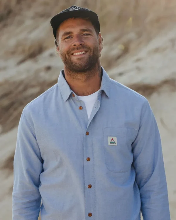 New Passenger Arica Organic Shirt Chambray