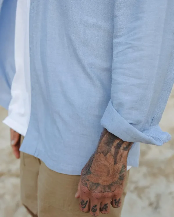 New Passenger Arica Organic Shirt Chambray