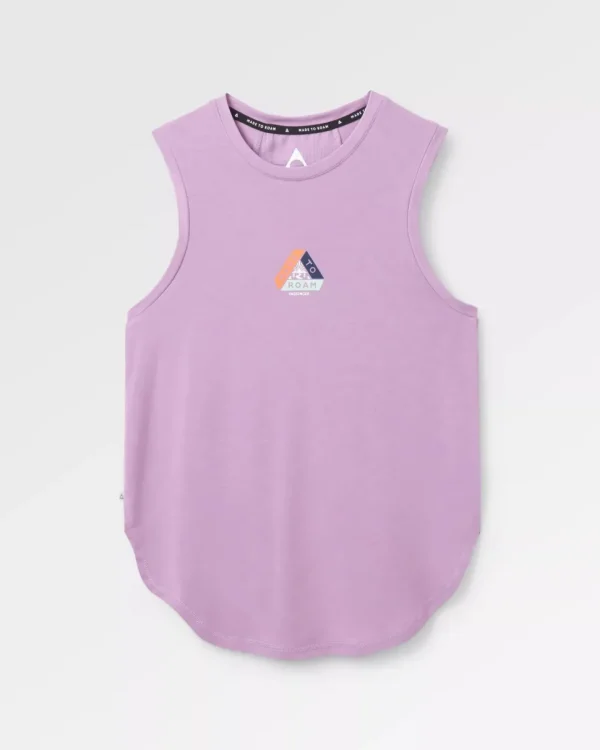 New Passenger Asana Recycled Active Vest Lilac