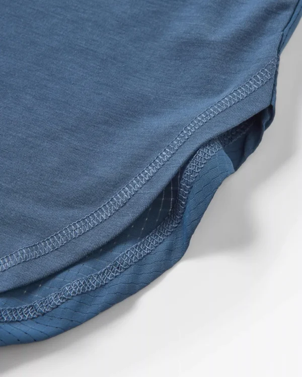 New Passenger Asana Recycled Active Vest Dark Denim