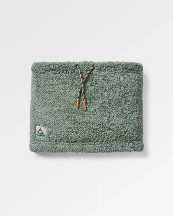 Best Floris van Bommel Ash Recycled Sherpa Fleece Snood Pistachio
