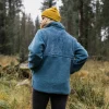 Cheap Passenger Awaken Recycled Deep-Pile Sherpa Fleece Washed Blue