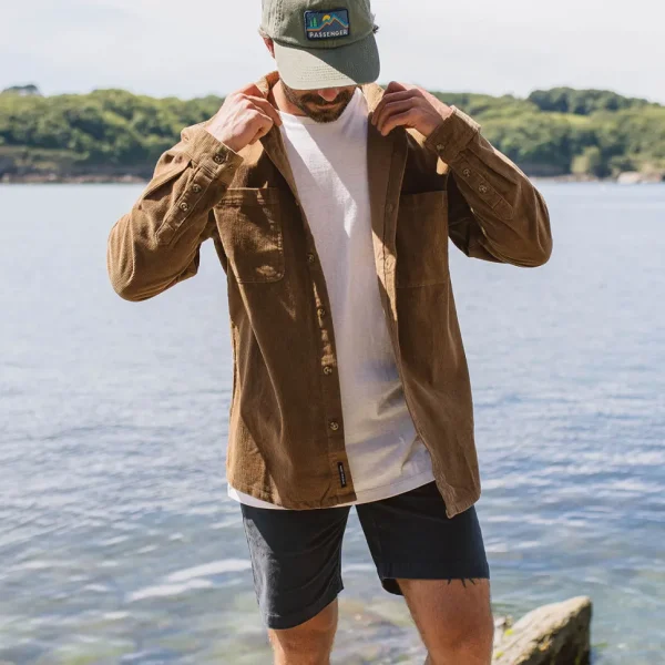 Best Passenger Backcountry Cord Shirt Coconut