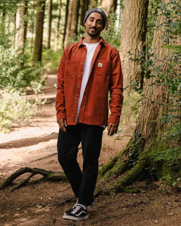 Flash Sale Passenger Backcountry Cord Shirt Baked Clay