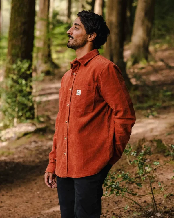 Flash Sale Passenger Backcountry Cord Shirt Baked Clay