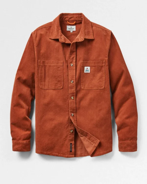 Flash Sale Passenger Backcountry Cord Shirt Baked Clay