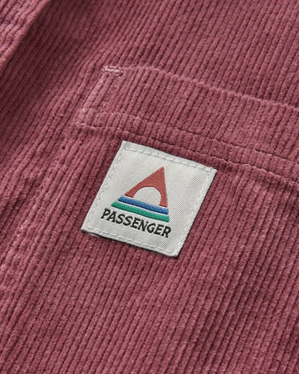 Cheap Passenger Backcountry Cord Shirt Crushed Berry