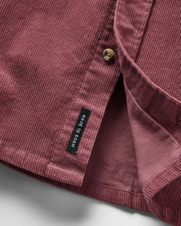 Cheap Passenger Backcountry Cord Shirt Crushed Berry