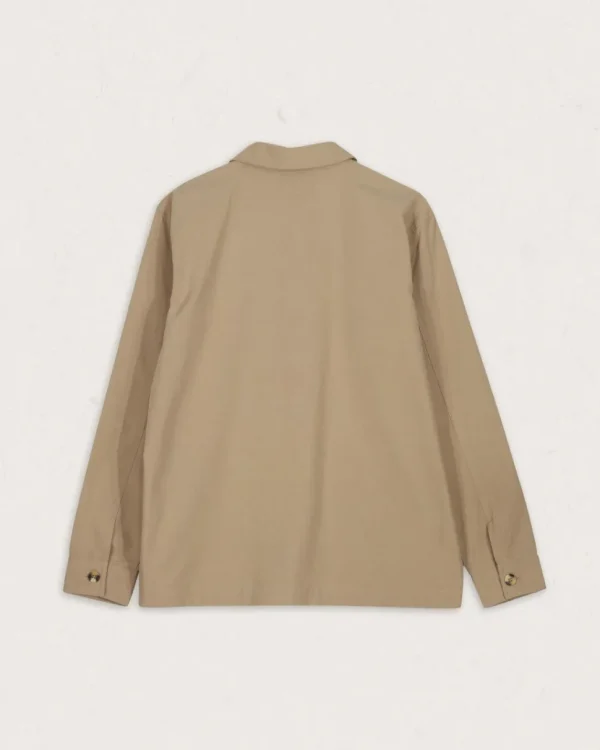 Discount Passenger Balsa Organic Cotton Overshirt Biscuit
