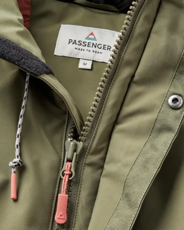 Clearance Passenger Baltic Recycled 2.0 Jacket Khaki