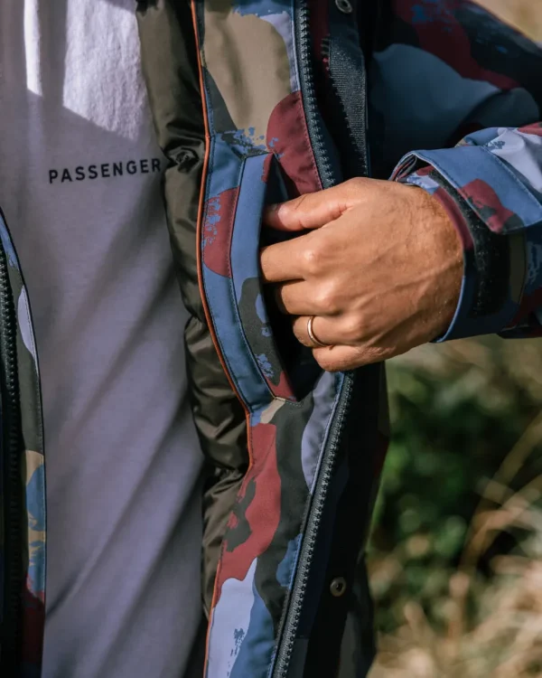 Sale Passenger Baltic Recycled 2.0 Jacket Sycamore Pattern