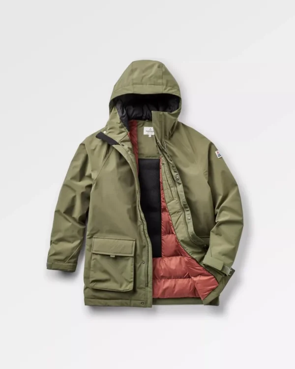 Clearance Passenger Baltic Recycled 2.0 Jacket Khaki