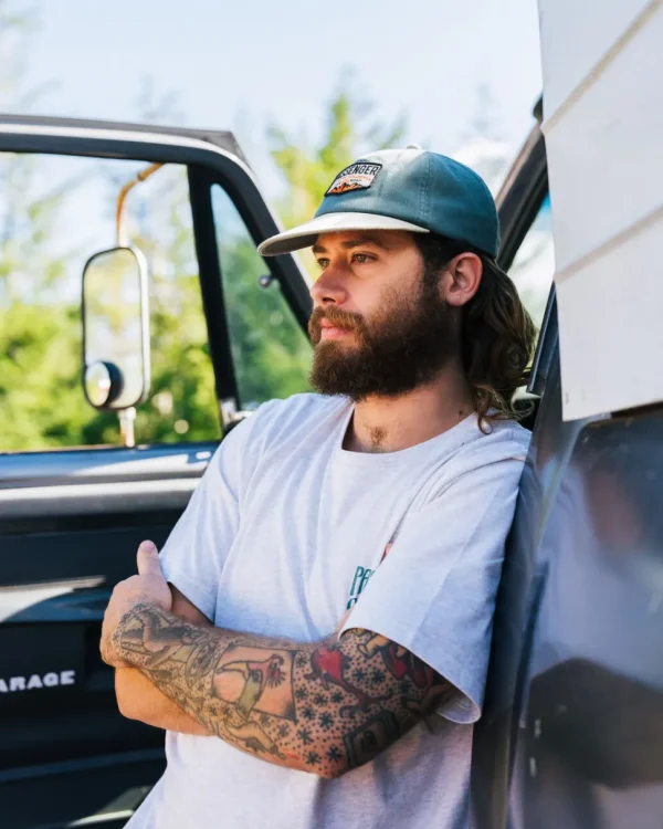 Flash Sale Passenger Barrel Recycled Low Profile Cap Deep Ocean