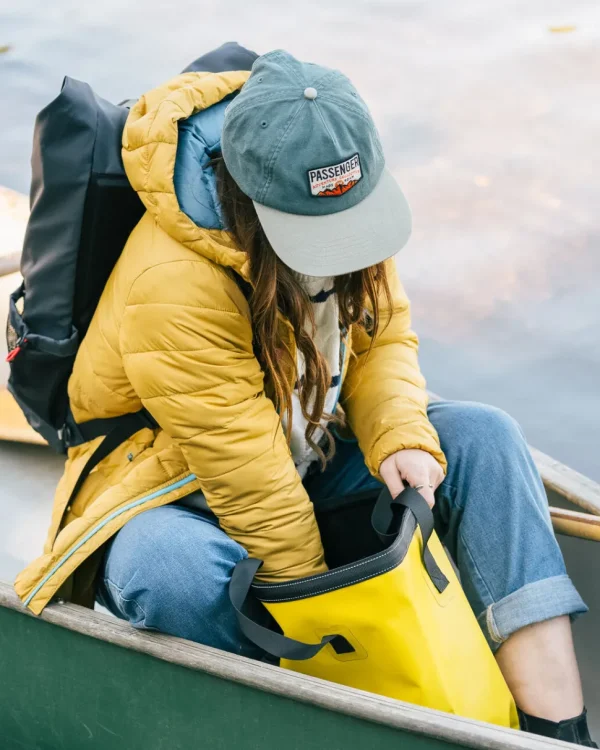 Flash Sale Passenger Barrel Recycled Low Profile Cap Deep Ocean