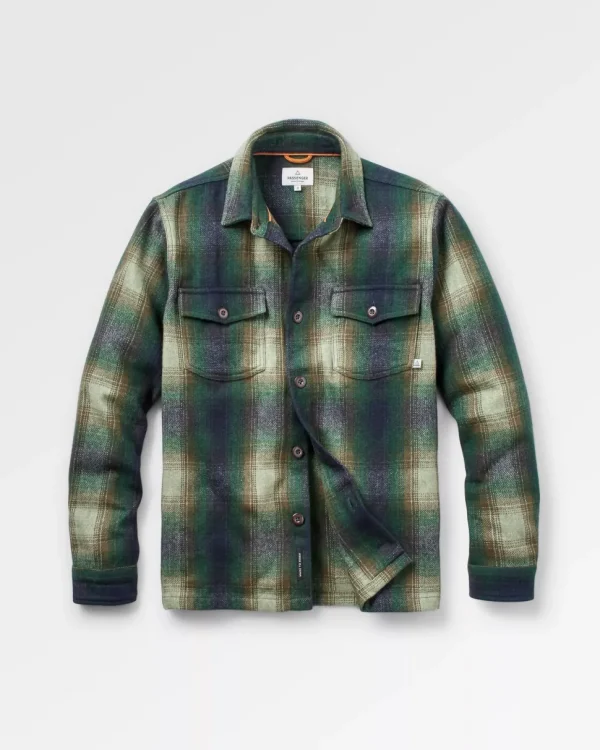 Best Passenger Barren Heavyweight Overshirt Khaki