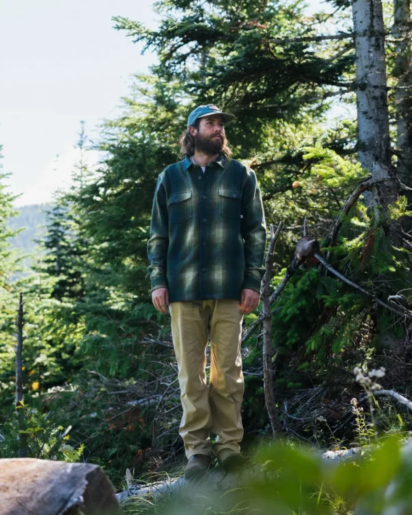 Best Passenger Barren Heavyweight Overshirt Khaki
