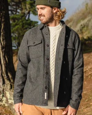 Best Sale Floris van Bommel Barren Overshirt Grey Marl