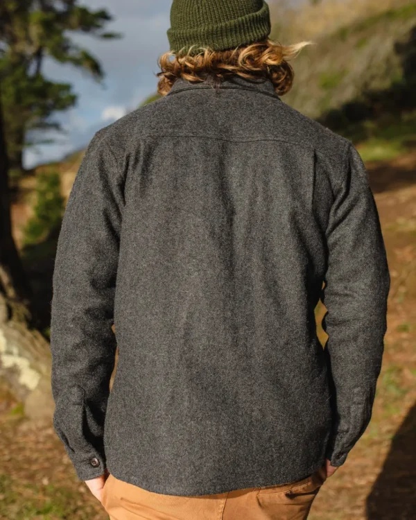 Best Sale Floris van Bommel Barren Overshirt Grey Marl