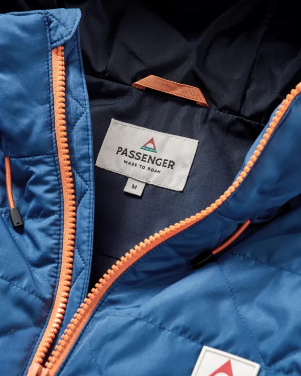 Flash Sale Passenger Base Recycled Thermore® Insulated Jacket Dark Denim/ Deep Navy