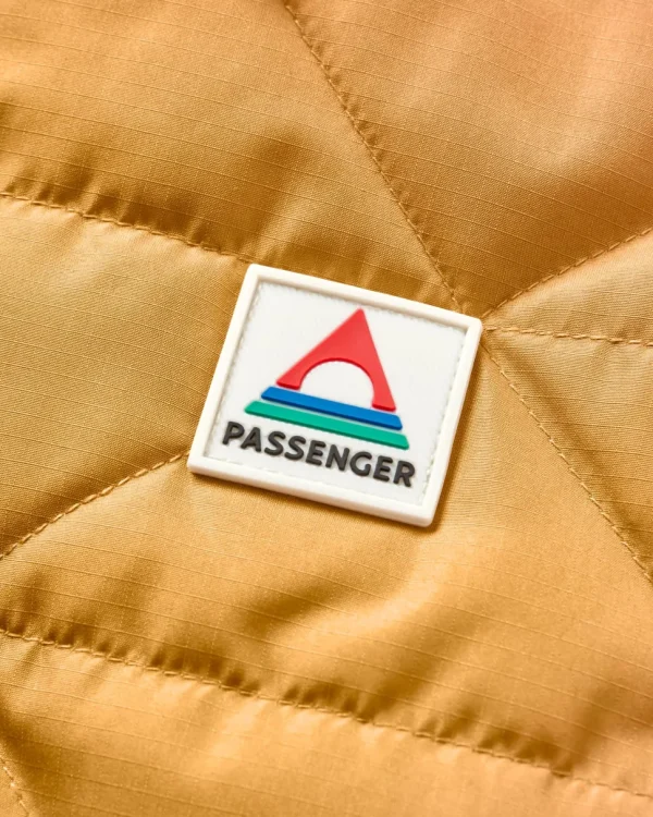 Online Passenger Base Recycled Thermore® Insulated Jacket Dusty Ochre/ Corsair Blue