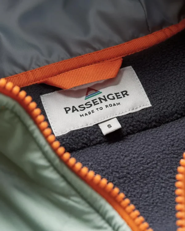 Flash Sale Passenger Beaumont Recycled Sherpa Hooded Fleece Black