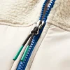 Fashion Passenger Beebalm Recycled Sherpa Fleece Vest Oatmeal