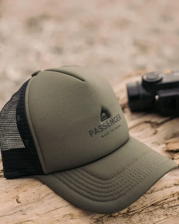 Discount Floris van Bommel Beechey Snapback Trucker Cap Khaki