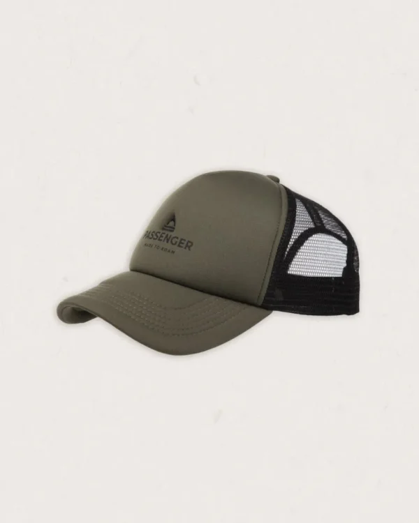Discount Floris van Bommel Beechey Snapback Trucker Cap Khaki