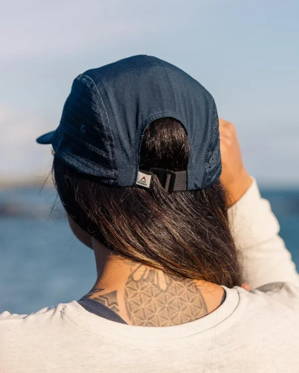 Cheap Passenger Beyond Recycled 5 Panel Cap Deep Navy