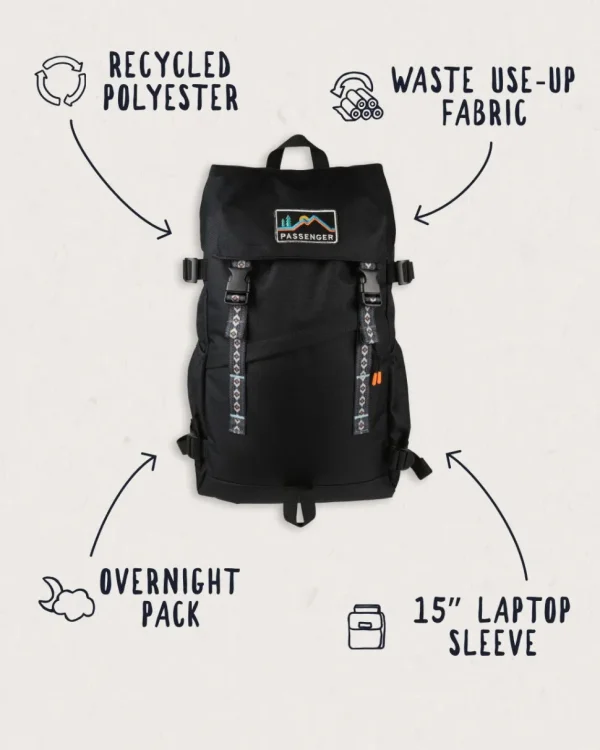 Hot Floris van Bommel Boondocker Overnighter 26L Black