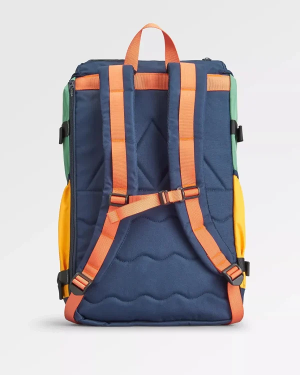 Cheap Passenger Boondocker Recycled 26L Backpack Navy/ Laurel Green/ Blue Haze