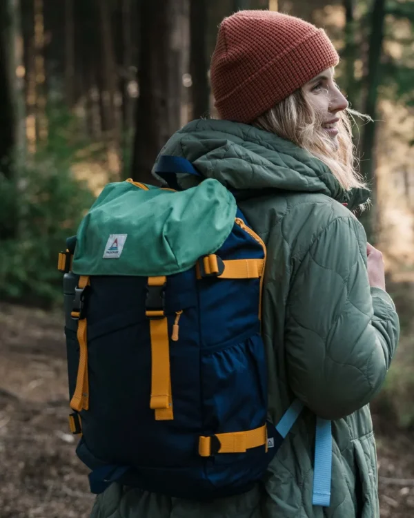 Sale Floris van Bommel Boondocker Recycled 26L Backpack Navy/ Laurel Green